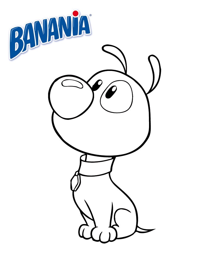 Coloriage BANANIA