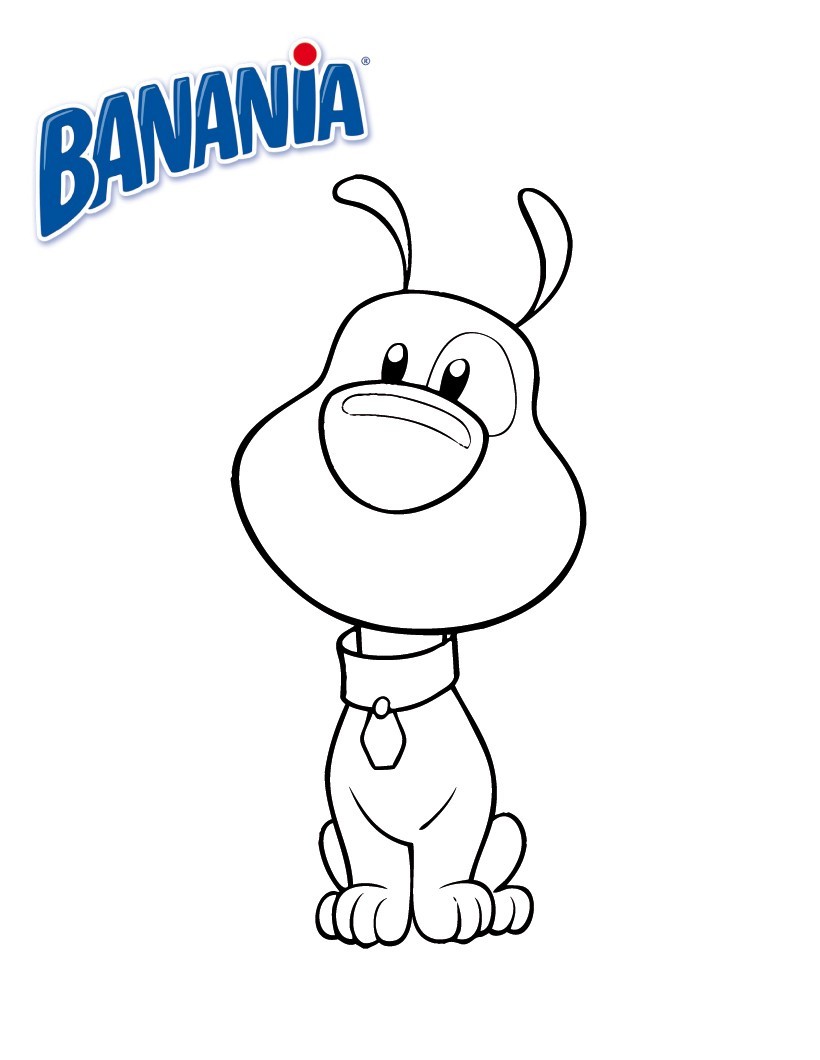 Coloriage BANANIA