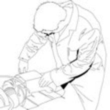 coloriage mecanicien