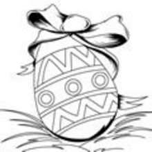 Coloriage de Vive les oeufs de p�ques !