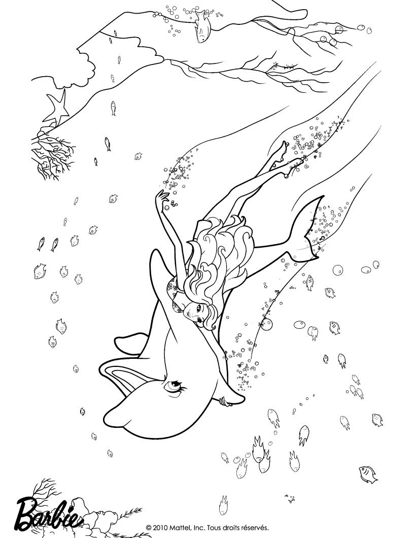 Zuma et merliah sous l'eau