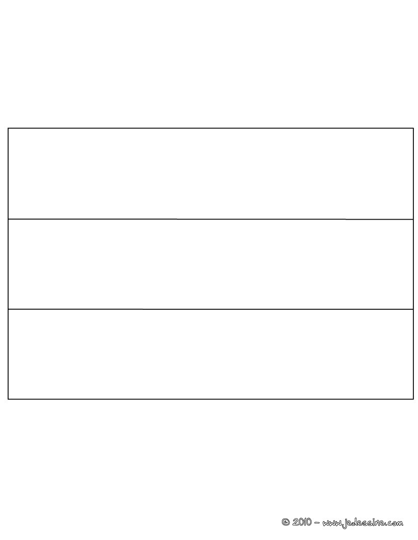 Coloriage De Drapeau De Pays