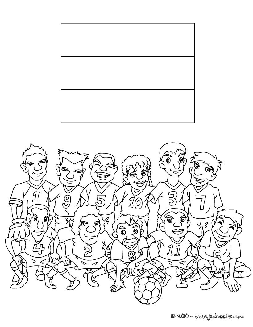 Coloriages coloriage equipe foot allemagne fr hellokids Coloriage EQUIPE FOOT ALLEMAGNE