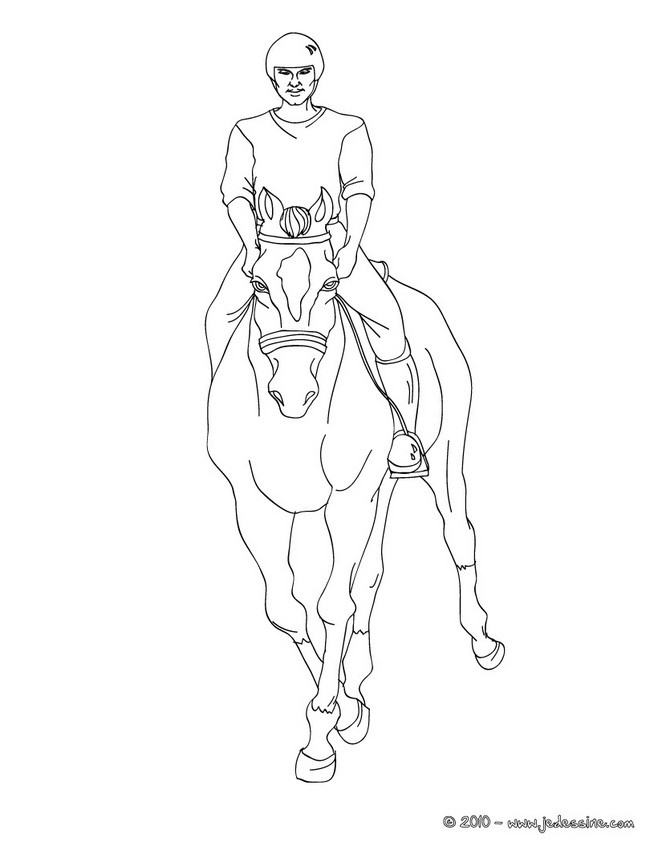 Coloriage d'un DRESSEUR