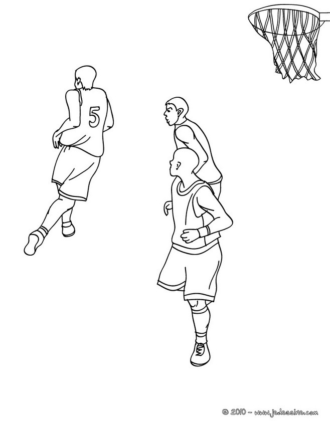 Coloriage d'une PASSE DECISIVE