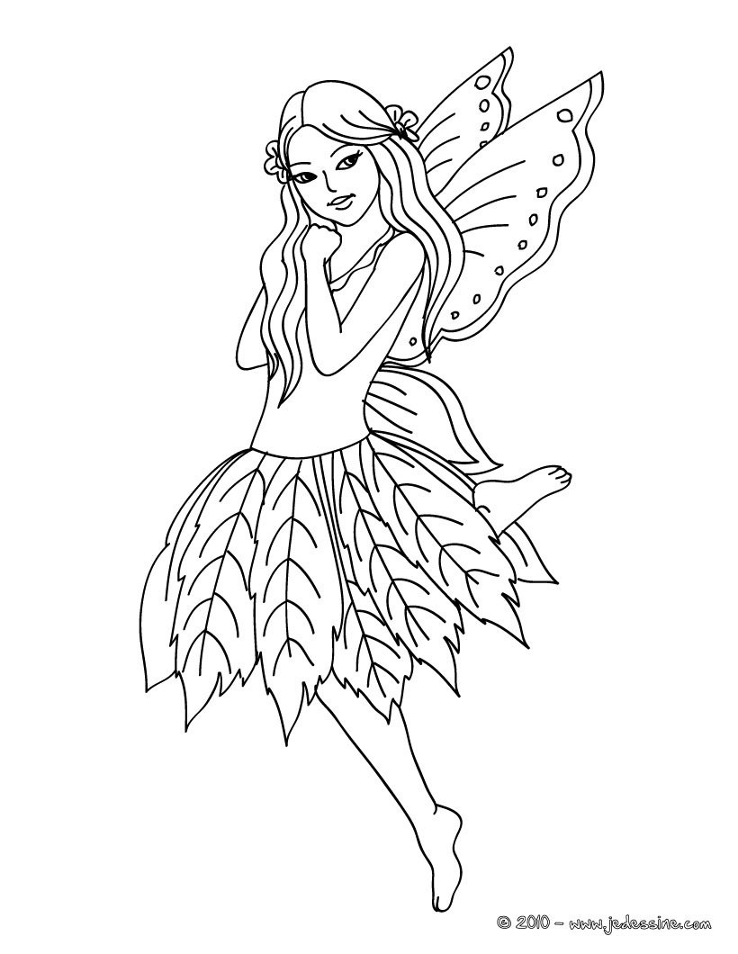 coloriage fée clochette a imprimer gratuit - Coloriages fee clochette Top Coloriages