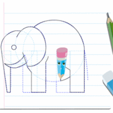 Dessiner un éléphant