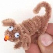 Chien Fil chenille