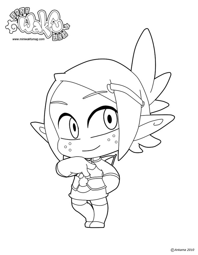 Coloriage A Imprimer Wakfu