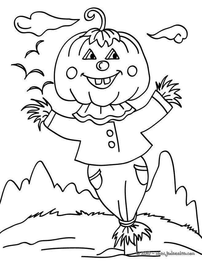JACK O'LANTERN à colorier en ligne