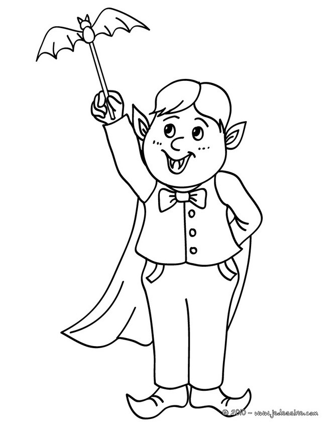 VAMPIRE rigolo � colorier