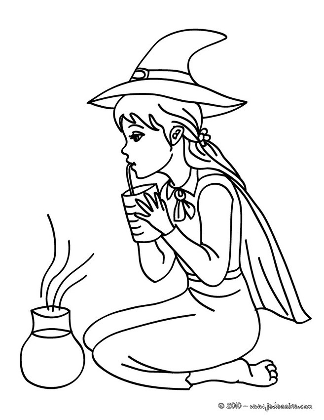 Coloriage d'une POTION