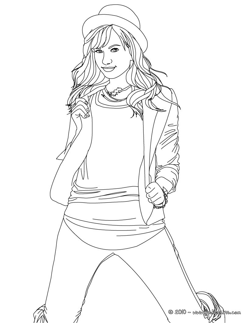 DEMI LOVATO � colorier