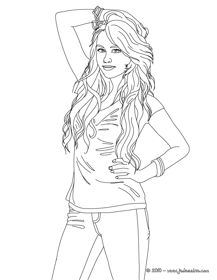MYLEY CYRUS à dessiner
