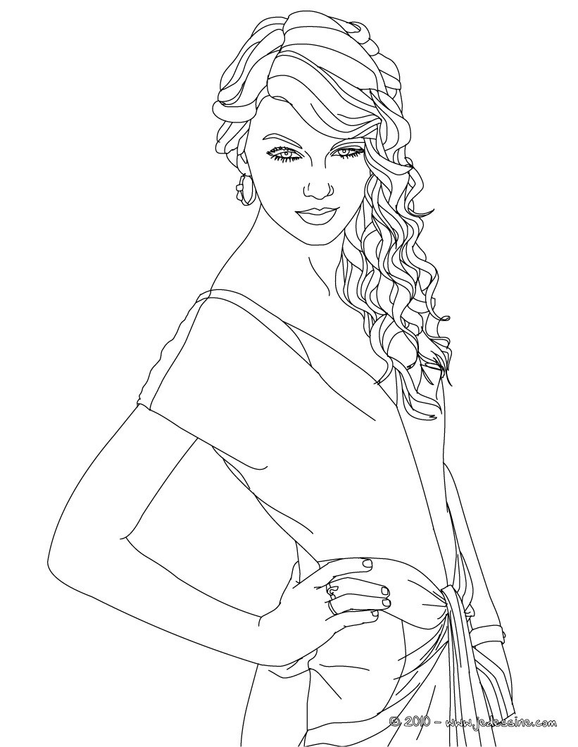 Pose de TAYLOR SWIFT