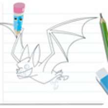 Dessiner une chauve-souris - Dessin - Apprendre à dessiner - Cours animés de dessin