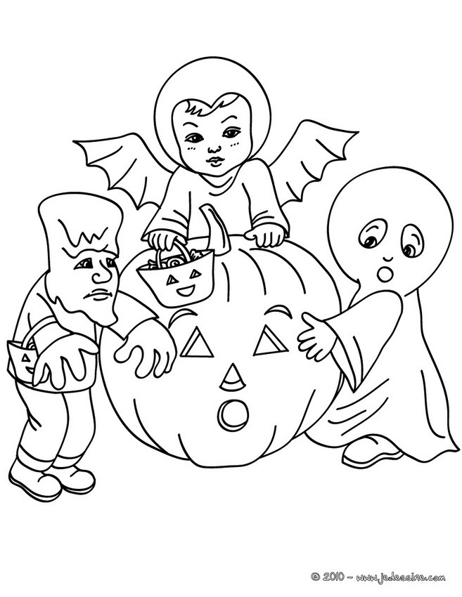 coloriage petits monstres