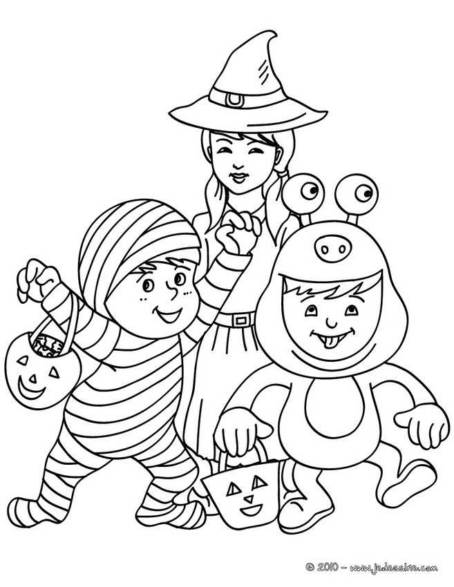petits monstres à colorier