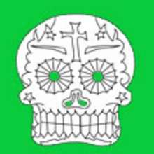 Egalement dans Coloriage FETE DES MORTS MEXICAINE