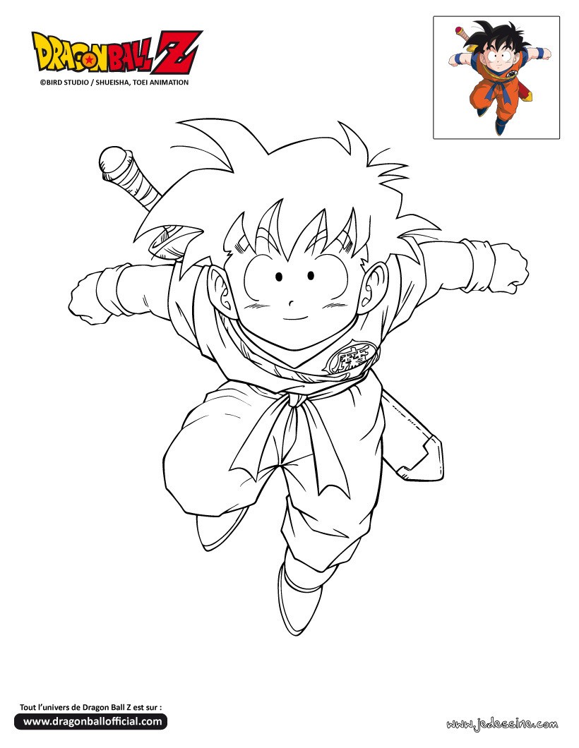 Coloriage GOHAN