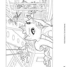 Coloriage de Jilliana - Coloriage - Coloriage BARBIE - Coloriage BARBIE ET LA MAGIE DE LA MODE
