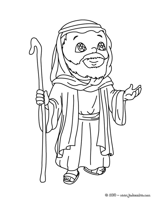 Joseph à colorier