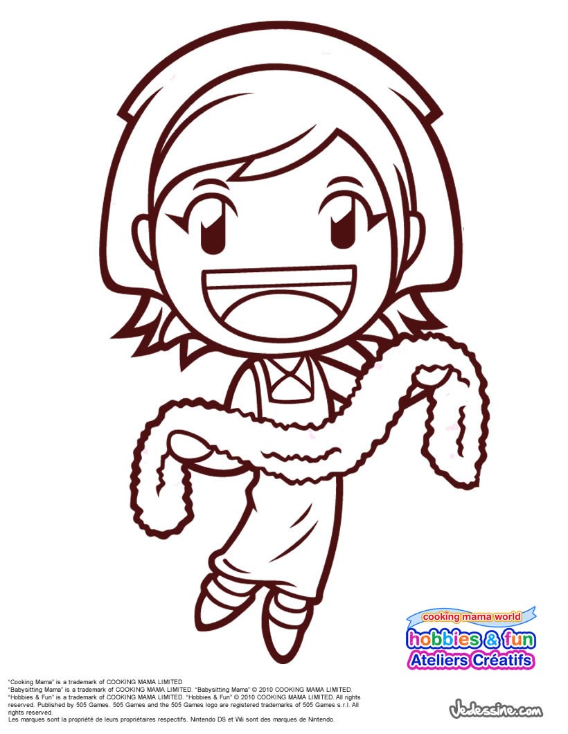 Coloriage Ateliers Cr�atifs COOKING MAMA