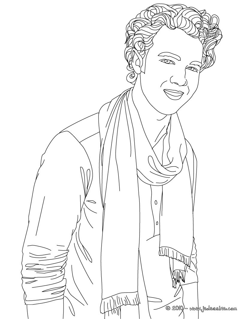 Coloriage Kévin Jonas