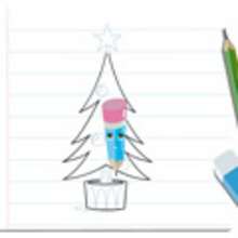 Dessiner un sapin de No�l