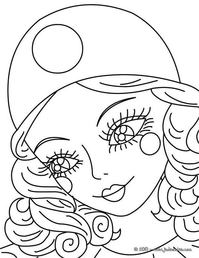 Coloriage Colombine Et Pierrot