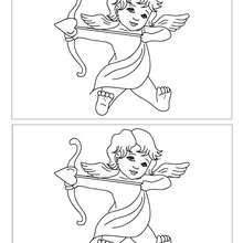 Jeux des 5 diff�rences Cupidon