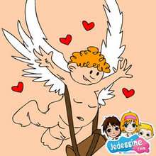 Puzzle Cupidon - Jeux - Puzzle en ligne - Puzzle Saint Valentin