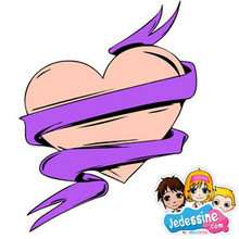 Puzzle Coeur ruban Saint Valentin - Jeux - Puzzle en ligne - Puzzle Saint Valentin