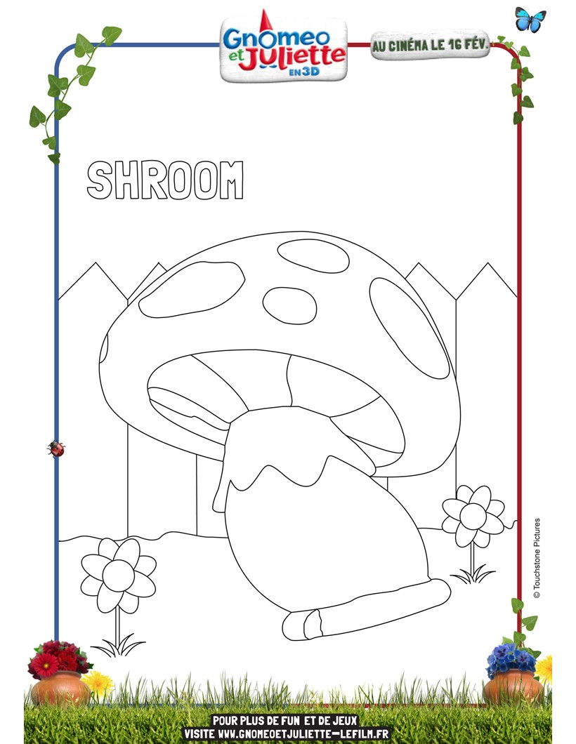 Coloriage SHROOM