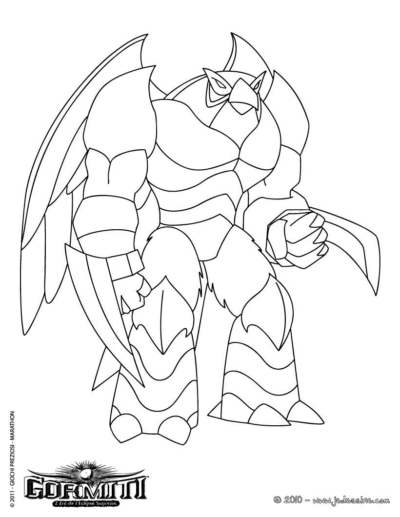 Coloriage RONDOR