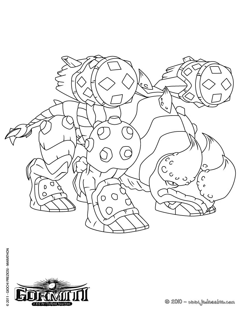 Coloriage ROSCALION