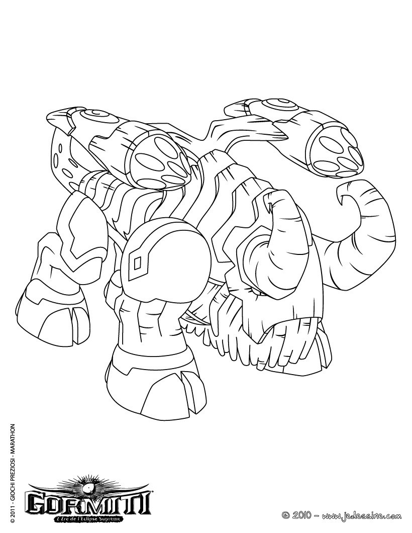 Coloriage TRONCALION