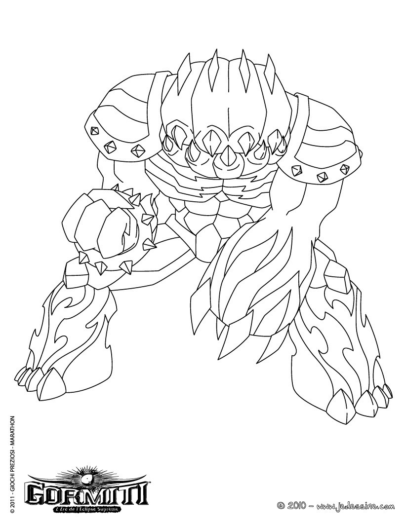 Coloriage ARMAGEDDON