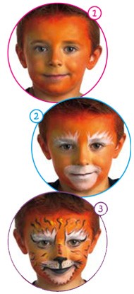Fiche maquillage : Maquillage enfants Tigre