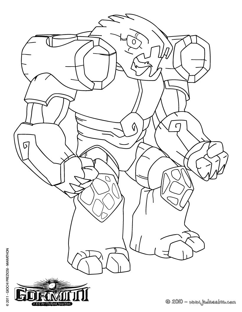Coloriage CANON OAK
