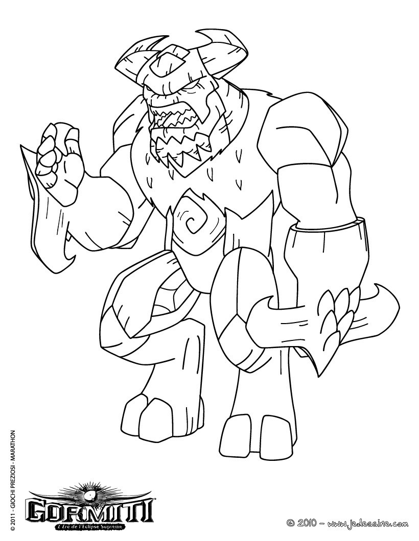 Coloriage FAUNIUS