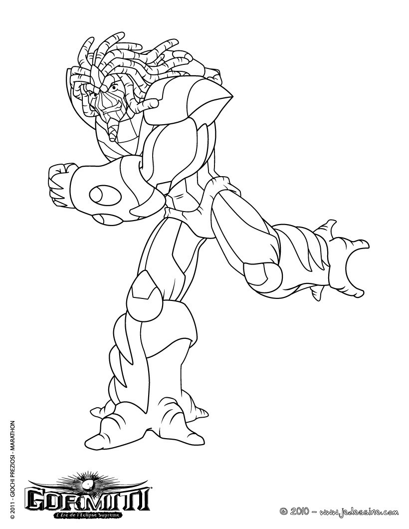 Coloriage Seigneur de la Forêt gratuit