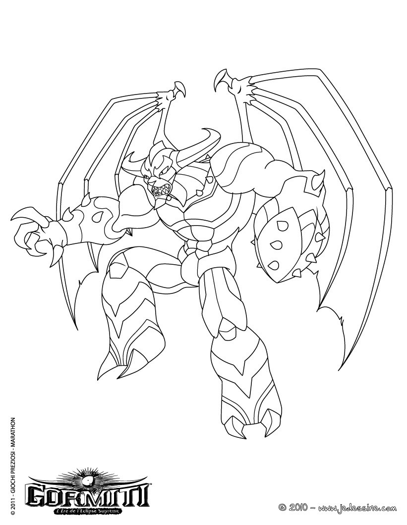 Gormiti Coloring Pages 28 Images Gormit Free Pictures Pin Eclipse