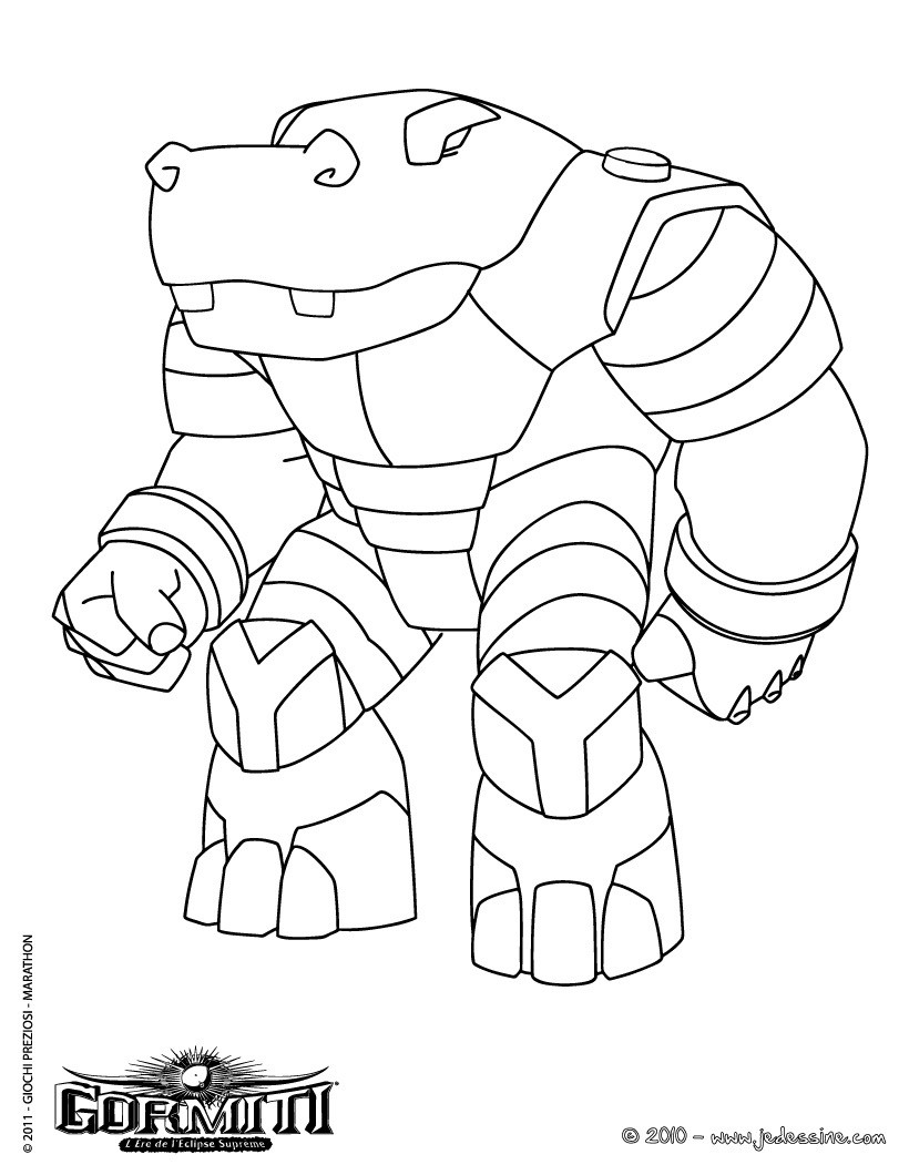 Coloriage HIPPOTIZE