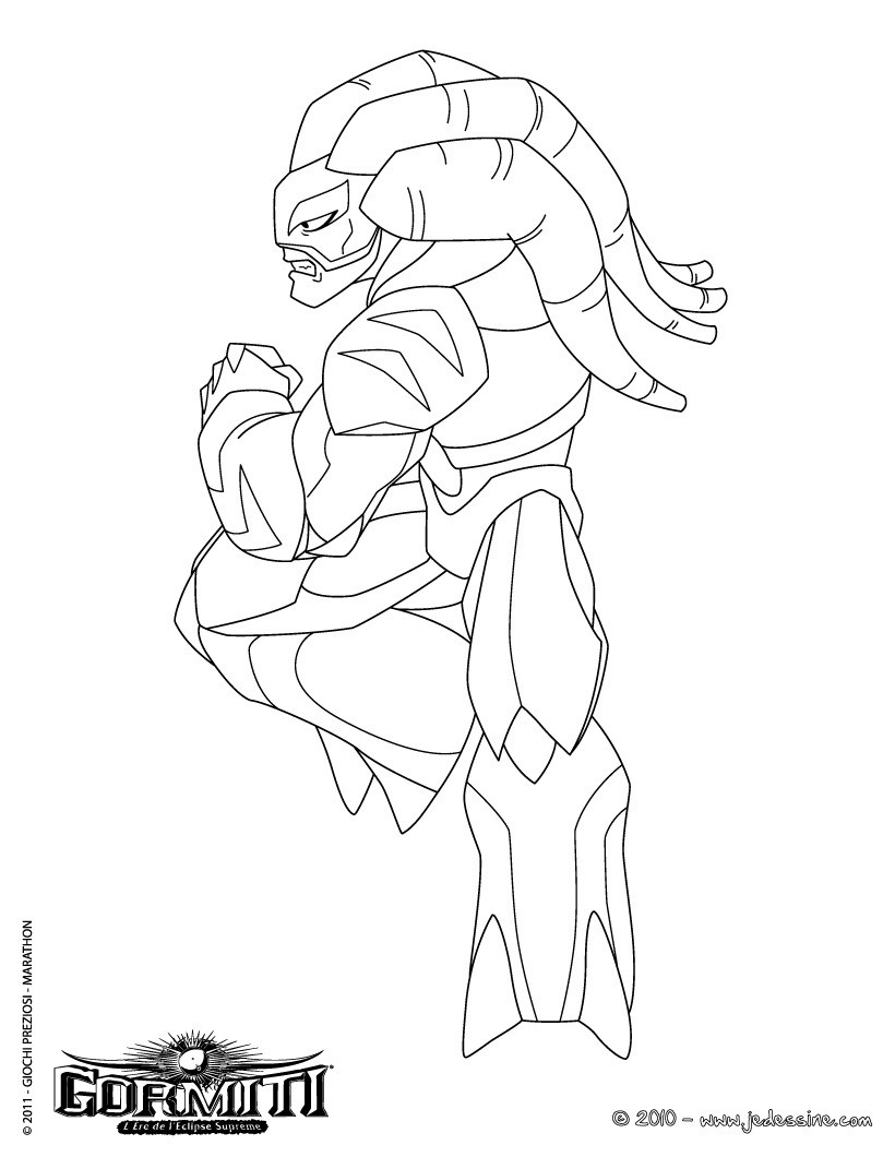 Coloriage gratuit Seigneur des Océans