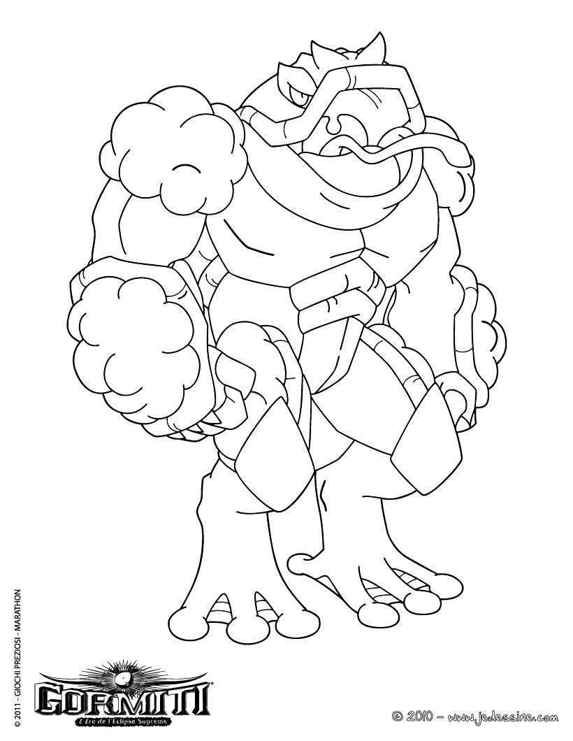 Coloriage SWAMPALION