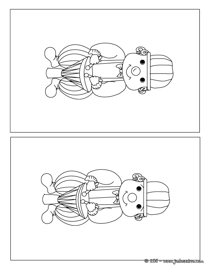 Les différences du clown