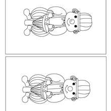 Les différences du clown - Jeux - Jeux des différences en ligne - Jeux des différences de Carnaval