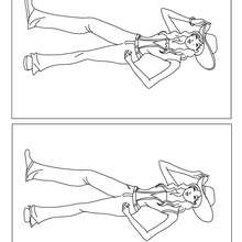 Les différences du cowboy de carnaval - Jeux - Jeux des différences en ligne - Jeux des différences de Carnaval