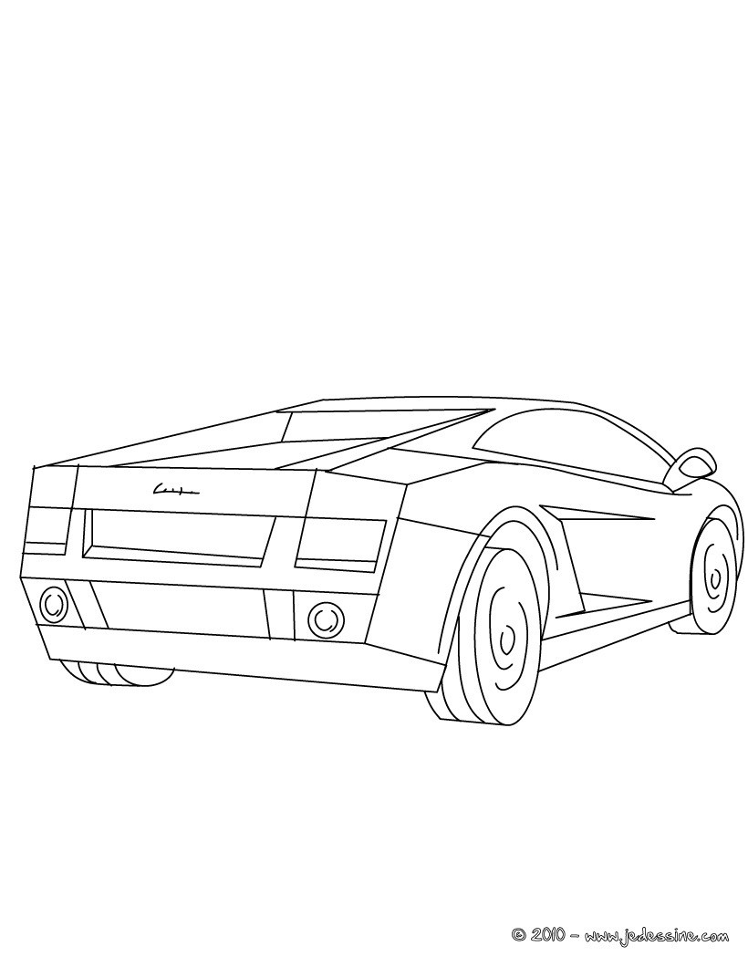 Lamborghini Gallardo   colorier